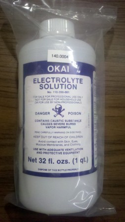 Hydrotorch Electrolyte 140.0001