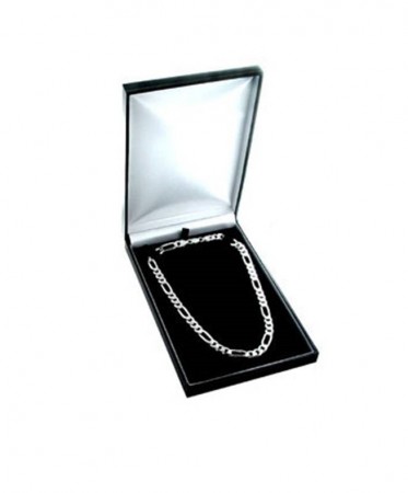 Necklace Leatherette-Black (4¾ x 7⅜ x 1⅛") BX50.682-99