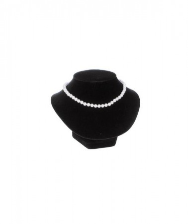 Necklace Bust Low Profile-Black (8 1/2 x 7 x 6 1/2") DP50.901-99