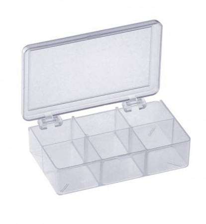 Plastic Storage Box 6 Compartment 155.0220