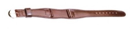 One-Piece Leather Strap Brown WB-409