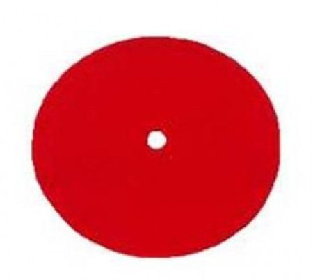 Vacuum Caster Accessory Red Silicone Pad (7") 210.0812