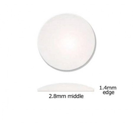 Domed Mineral Glass Magnifier Crystal (29.5 mm) MAG295