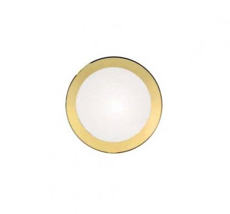 1.0 mm Domed Mineral Glass Gold Mask Crystal (28.0 mm) 1.0DMG280G