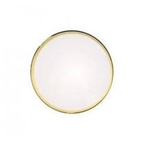 1.0 mm Flat Mineral Glass Thin Gold Mask Crystal (22.0 mm) 1.0MG220TG