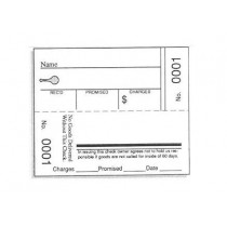 #8001-9000 Two Part Repair Tags (2 1/2 x 3 1/8") 605.0259