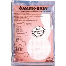 Sharkskin Tags White Small Long (1000) 605.0705