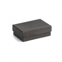Cotton CardBoard/Foil-Black (3½ x 3½ x 1") BX20.033-99
