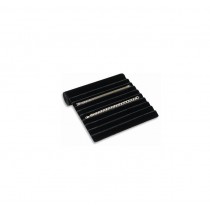 Ribbed Bracelet Ramp-Black Velvet (8 1/4 x 8 3/4 x 1 3/4") DP10.588-99