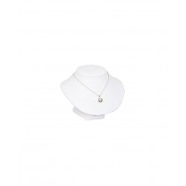 Necklace Bust Low Profile-White (7 1/2 x 6 x 5 1/2") DP50.902-01