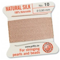 Silk Bead Cord Pink #10 SL05-1016