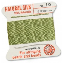 Silk Bead Cord Jade #10 SL05-1050