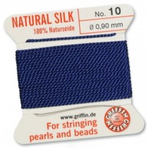 Silk Bead Cord Dark Blue #10 SL05-1066