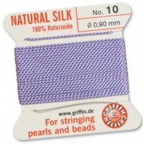Silk Bead Cord Lilac #10 SL05-1070