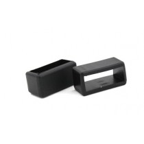Black Silicone Strap Keepers 30mm (pk/5) WM10.350-30