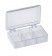 Plastic Storage Box 6 Compartment 155.0220