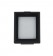 Plastic Gem Box-Black/White Foam (Each) (2 7/8 x 2 1/4 x 5/8") DP30.001-EA
