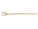 30" Gold-Tone Rope Loupe Lanyard 290.7235