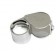 Chrome 10X Diamond Loupe Single Lens 290.0665