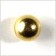 Ear Piercing Studs Large Gold Balls 650.0300